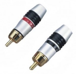 Разъем Roxton RCA012 (тюльпан RCA метал) артикул 071837Si-1