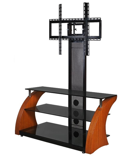 Подставка Akur RAKURS PS 1500 (черный + тонированное стекло + венге) артикул 155642Si-1