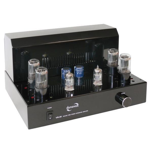 Ламповый усилитель Dynavox VR-20 black артикул 140480Si-1 в интернет-магазине «HiFiRussia»