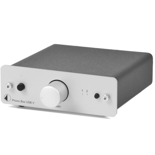 Фонокорректор Pro-Ject Phono Box II USB V (MM/MC) silver артикул 102370FV-1