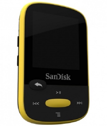 Плеер Sandisk Sansa Clip Sports 8 GB, yellow артикул 137001Si-1 фото 3