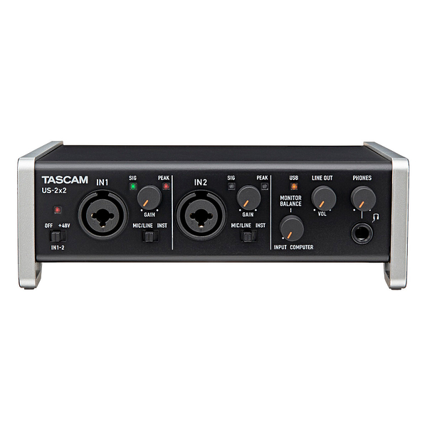 Внешняя звуковая карта Tascam US-2x2 артикул 174713Si-1