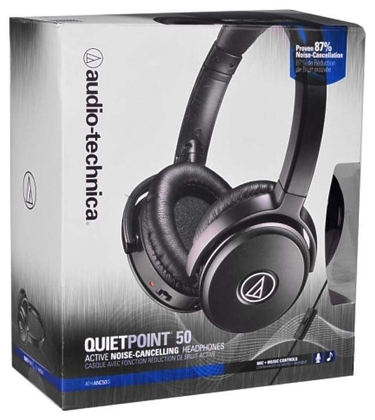 Наушники Audio Technica ATH-ANC50iS артикул 170348Si-1 фото 8