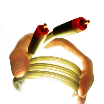 Кабель межблочный аудио Slinkylinks R1100 1.00m RCA Interconnect артикул 135084Si-1