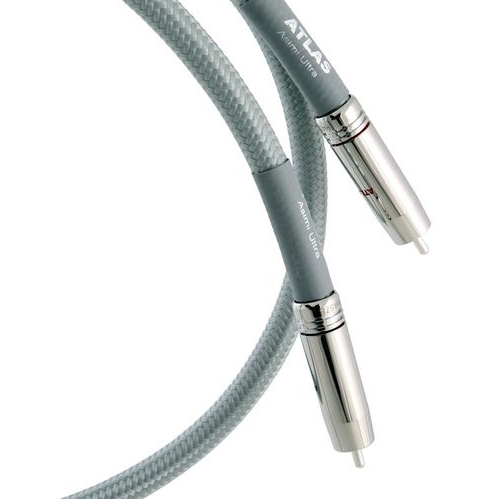 Кабель межблочный аудио Atlas Asimi Silver Ultra RCA 0.5m артикул 105833Si-1