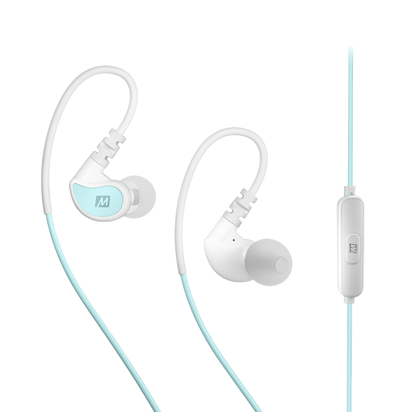 Наушники MEE Audio X1 In-Ear Sports Mint/White артикул 177633Si-1