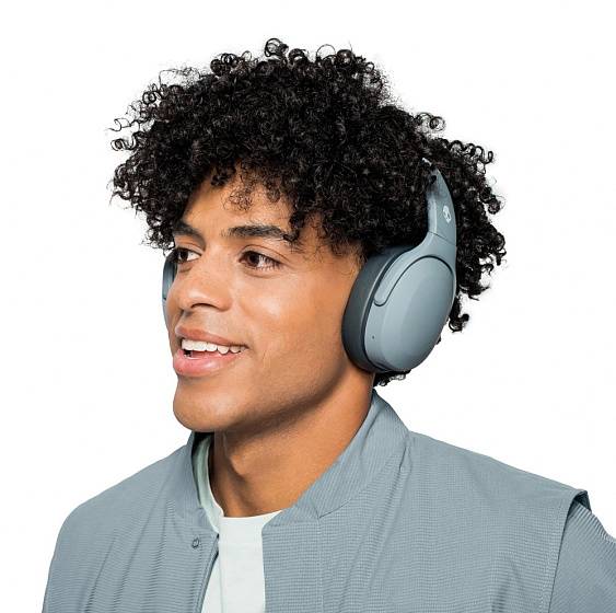 Наушники Skullcandy CRUSHER EVO WIRELESS OVER-EAR grey артикул 256077Si-1 фото 6