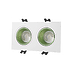 Светильник встраиваемый Denkirs DK3072-WH+GR (White Green)