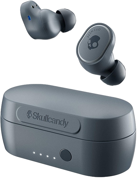 Наушники Skullcandy SESH EVO TRUE WIRELESS IN-EAR grey артикул 256075Si-1