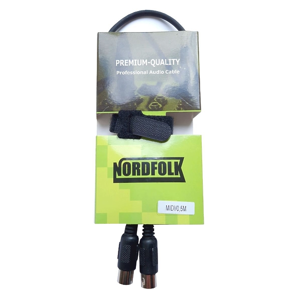 Кабель NordFolk MIDI/0,5M артикул 299754Si-1