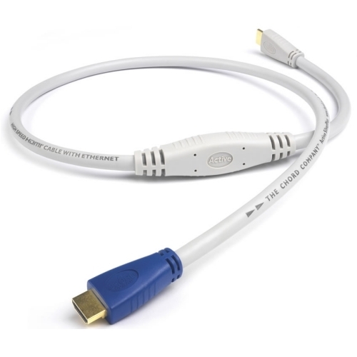Кабель межблочный видео Chord HDMI Active Silver Plus (1.4) 15m артикул 107854FV-1
