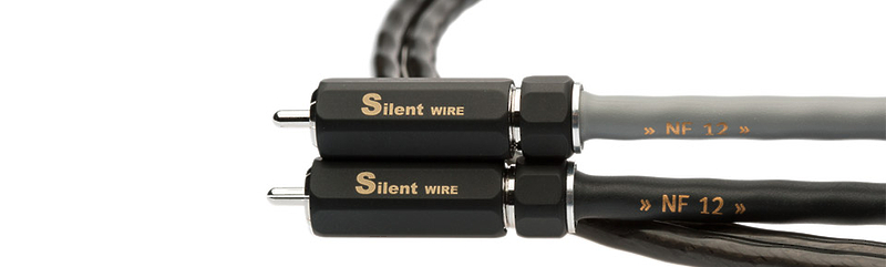 Кабель межблочный аудио Silent Wire NF12 mk2, RCA 2x0.8m артикул 132986Si-1