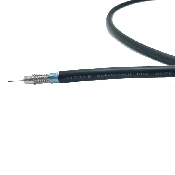 Коаксиальный кабель Van Damme Van Damme 75ohm Enhanced Performance UHD Vision 12Ghz RG11 (268-875-011) артикул 303921Si-1