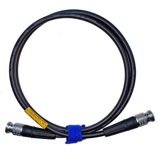 Кабель мобильный/сценический GS-PRO 12G SDI BNC-BNC (black) 1 метр артикул 313834Si-1