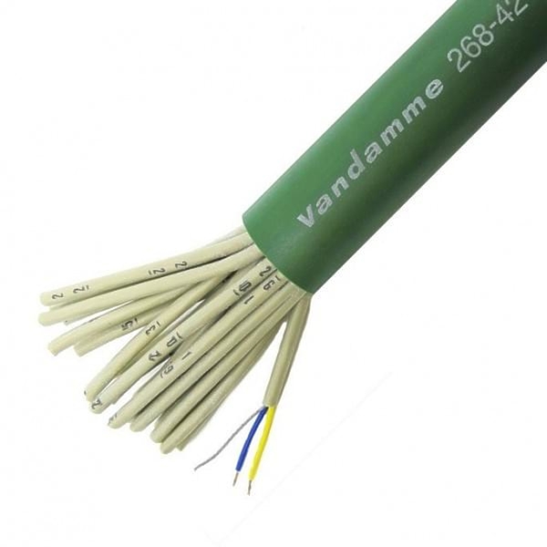 Цифровой мультикор Van Damme AES/EBU Green Series Digi Grade (24 пары) (268-424-050) артикул 303799Si-1