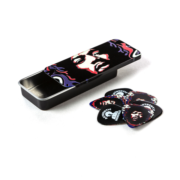 Медиаторы Dunlop JHPT15H Jimi Hendrix Star Haze Pick Tin (6 шт) артикул 313008Si-1