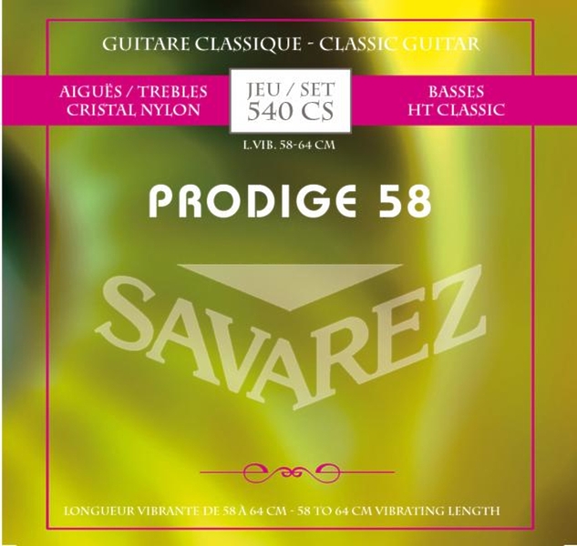 Струны для классической гитары Savarez 540CS артикул 308259Si-1