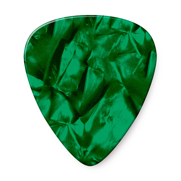 Медиаторы Dunlop 483P12MD Celluloid Green Pearloid Medium (12 шт) артикул 312915Si-1 фото 3