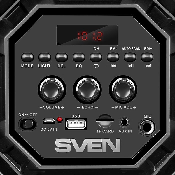 Портативная колонка Sven PS-550 артикул 334502Si-1 фото 6