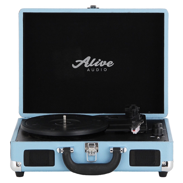 Проигрыватель винила Alive Audio VIBE Blue c Bluetooth артикул 316157Si-1