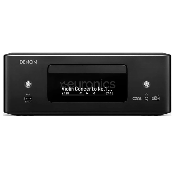 CD ресивер Denon RCD-N12 DAB Black артикул 319185Si-1