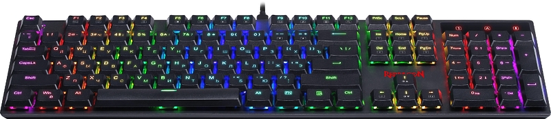 Игровая клавиатура Redragon APAS черная артикул 324020Si-1 фото 5
