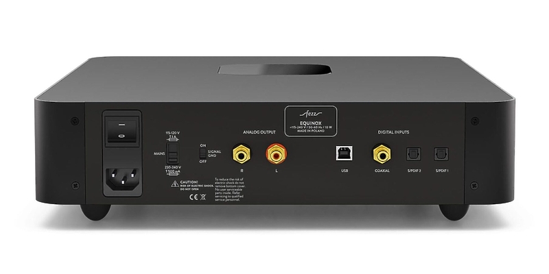 Ламповый ЦАП Fezz Audio Equinox DAC EVO Black Ice артикул 332493Si-1 фото 4