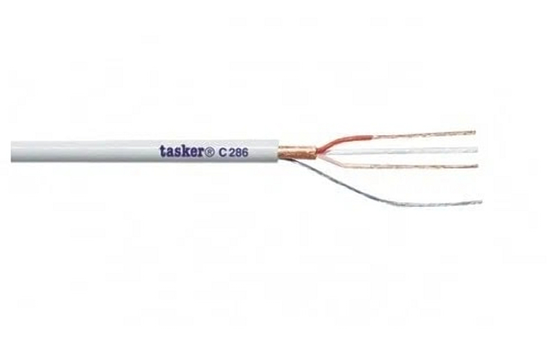 Кабель микрофонный Tasker C286-WHITE артикул 317185Si-1