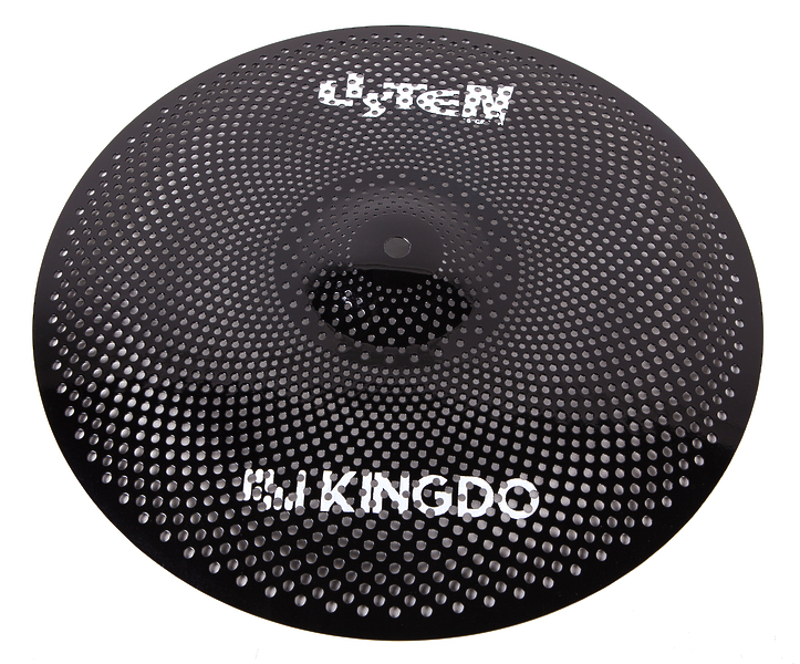 Комплект тарелок KINGDO LOW VOLUME SET 14"+16"+18"+20" BLACK артикул 320598Si-1 фото 5