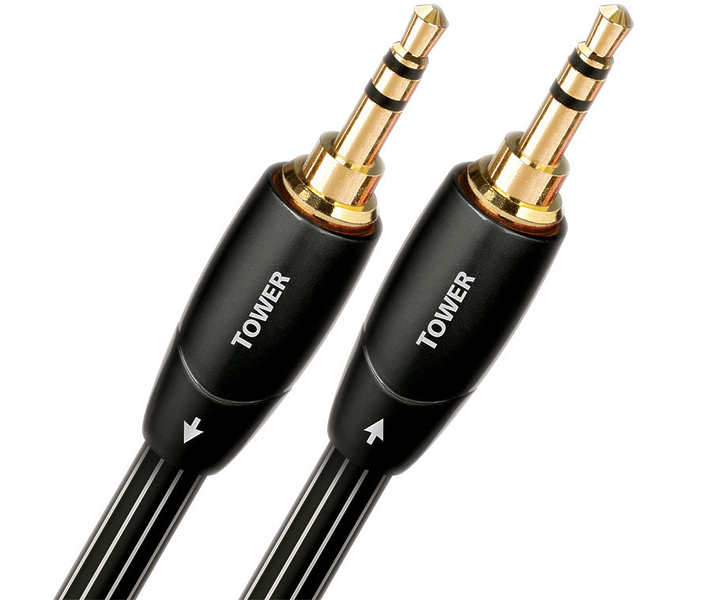 Кабель межблочный аудио AudioQuest Tower 3.5M-3.5M 1.5m артикул 186013Si-1