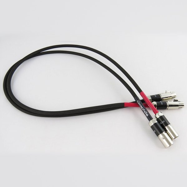 Кабель межблочный аудио Tellurium Q XLR Graphite 1.0m артикул 138830Si-1