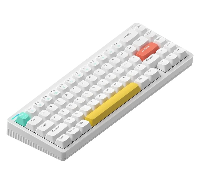 Беспроводная механическая клавиатура Nuphy Halo65 Brown Switch White артикул 305997Si-1