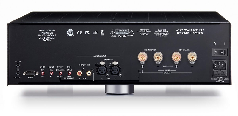 Усилитель мощности Primare A35.2 titanium артикул 233211Si-1 фото 4