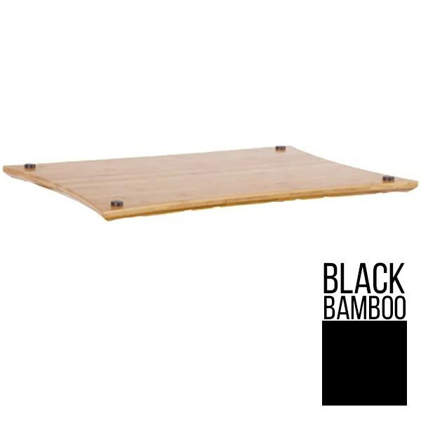Полка Quadraspire Q4 Evo Shelf Black Bamboo артикул 217477Si-1