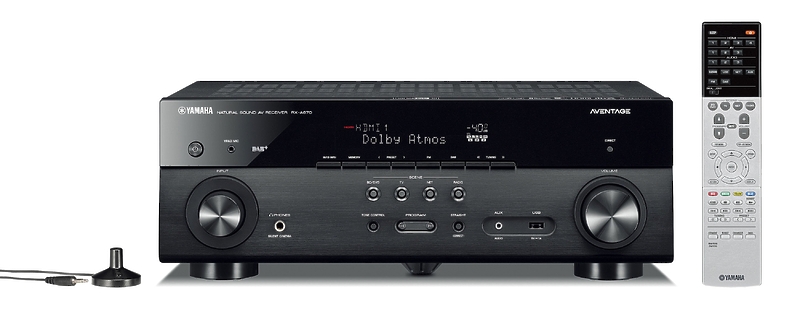 AV ресивер Yamaha RX-A670 black артикул 165138Si-1 фото 3