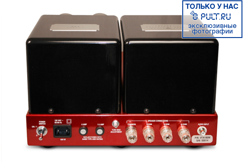 Ламповый усилитель Bob Carver VTA180M240 комплект (VTA180M240 2шт + Vacuum Tubes артикул 323153FV-1 фото 4