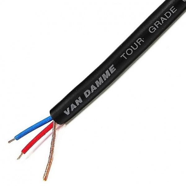 Кабель микрофонный Van Damme туровый Tour Grade Classic XKE чёрный (268-020-000) артикул 303829Si-1