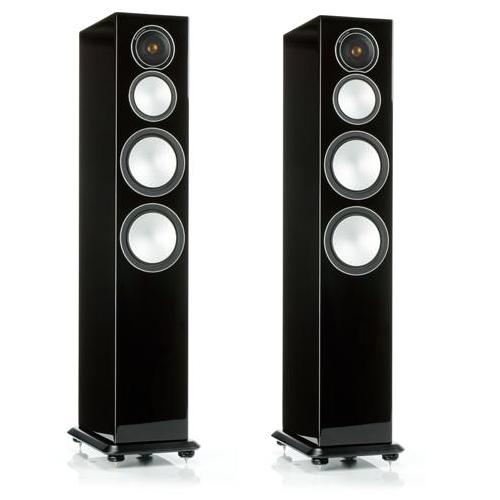 Напольная акустика Monitor Audio Silver 8 high gloss black артикул 101162Si-1