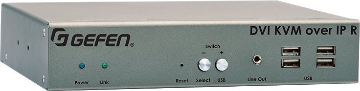 Удлинитель сигнала Gefen EXT-DVIKVM-LANRX артикул 137249Si-1 фото 3