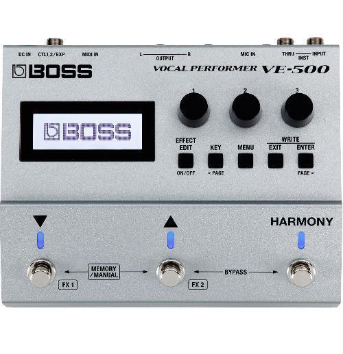 Вокальный процессор Boss VE-500 артикул 202947Si-1 фото 4