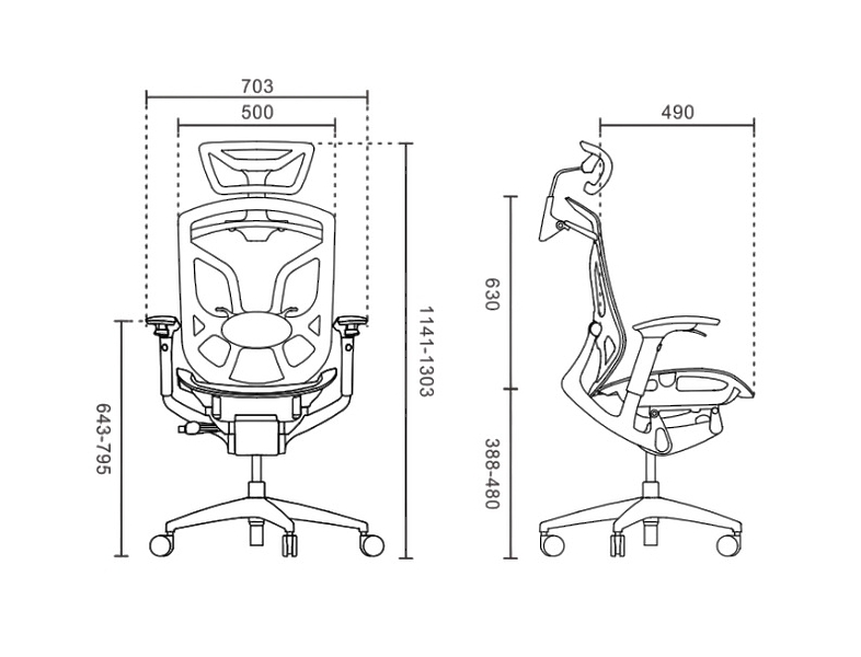 Кресло игровое GT Chair Dvary X grey артикул 292100Si-1 фото 7