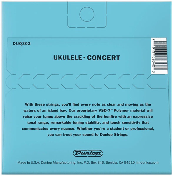 Струны для гитары Dunlop DUQ302 Ukulele Concert артикул 279768Si-1 фото 3