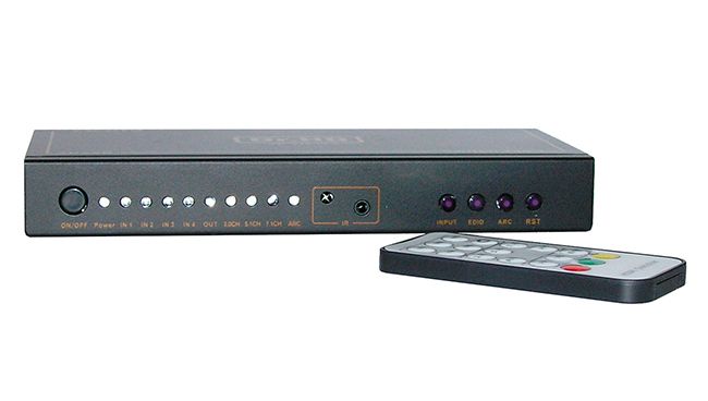 HDMI переключатель 4x1 c SPDIF / Dr.HD SW 414 SLA артикул 143235Si-1