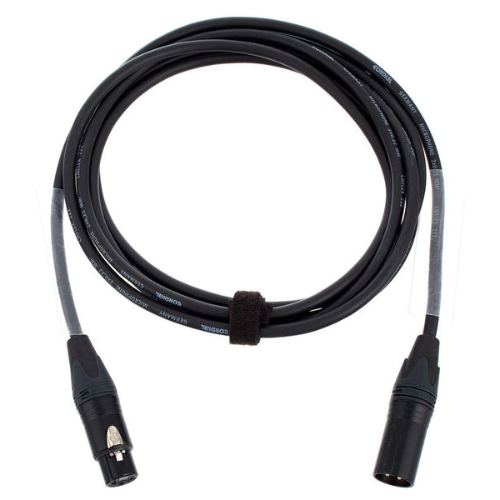 Микрофонный кабель Cordial CPM 10 FM BLACK артикул 203512Si-1