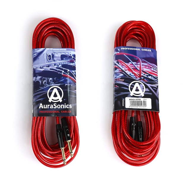 Инструментальный кабель AuraSonics J63J63-10TRD 10m артикул 297639Si-1
