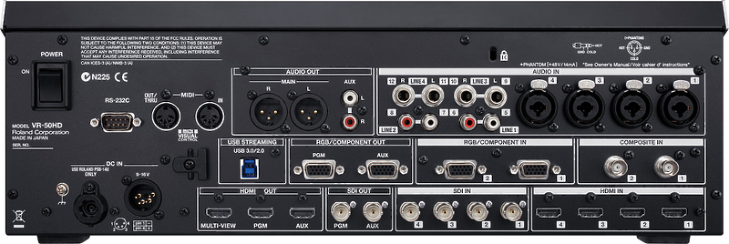 Микшер Roland VR-50HDMK2 артикул 301364Si-1 фото 3