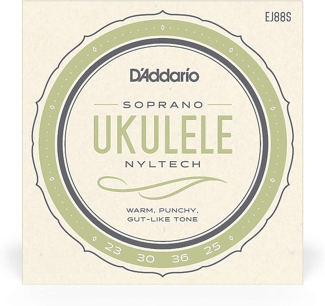 Струны D'Addario EJ88S SET SOPRANO NYLTECH UKULELE артикул 273653Si-1 фото 3