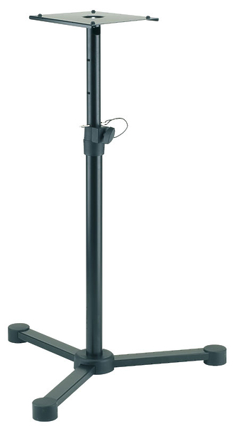 Стойка для акустики K&M 26720-000-55 регулируемая высота от 680 - 1140 мм, сталь, черная артикул 125464Si-1
