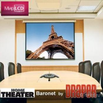 Экран Draper Access/E HDTV (9:16) 234/92" 114*203 MW (XT1000E) ebd 12"  701540 артикул 111070Si-1 фото 3