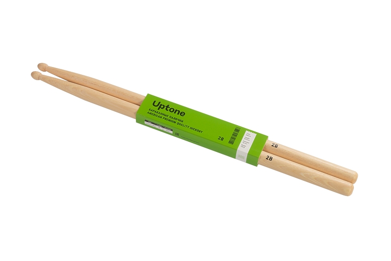 Барабанные палочки UPTONE American Premium Quality Hickory 2B Natural артикул 275569Si-1